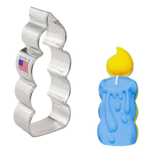 Birthday Candle Cookie Cutter. (4")- Ann Clark