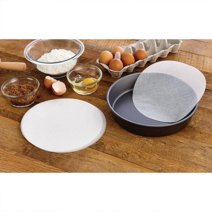 Mrs. Anderson's Baking Bleached Round Parchement Paper 8in - Harold Import Co.