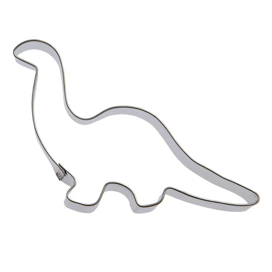 Mini Brontosaurus Cookie Cutter, 1.5"x 3.5"