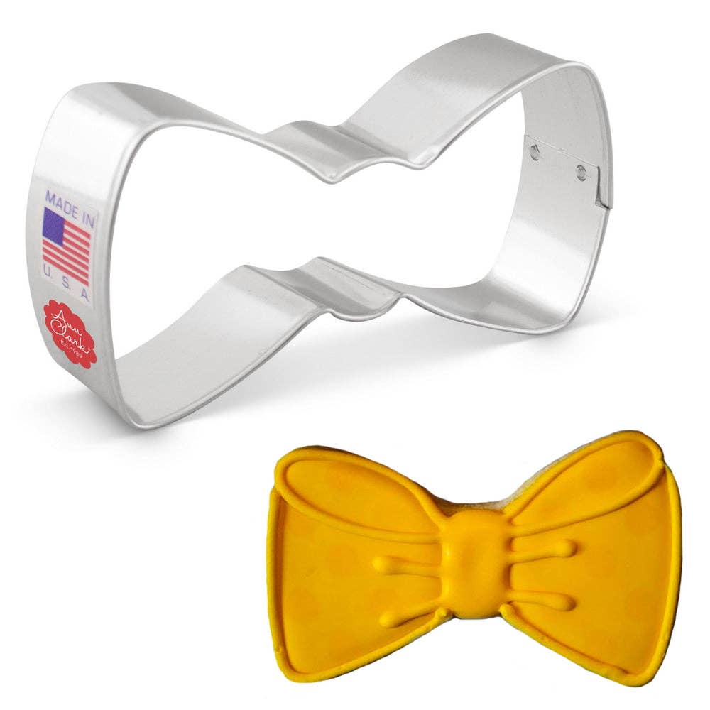 Bow Tie Cookie Cutter. (4")- Ann Clark