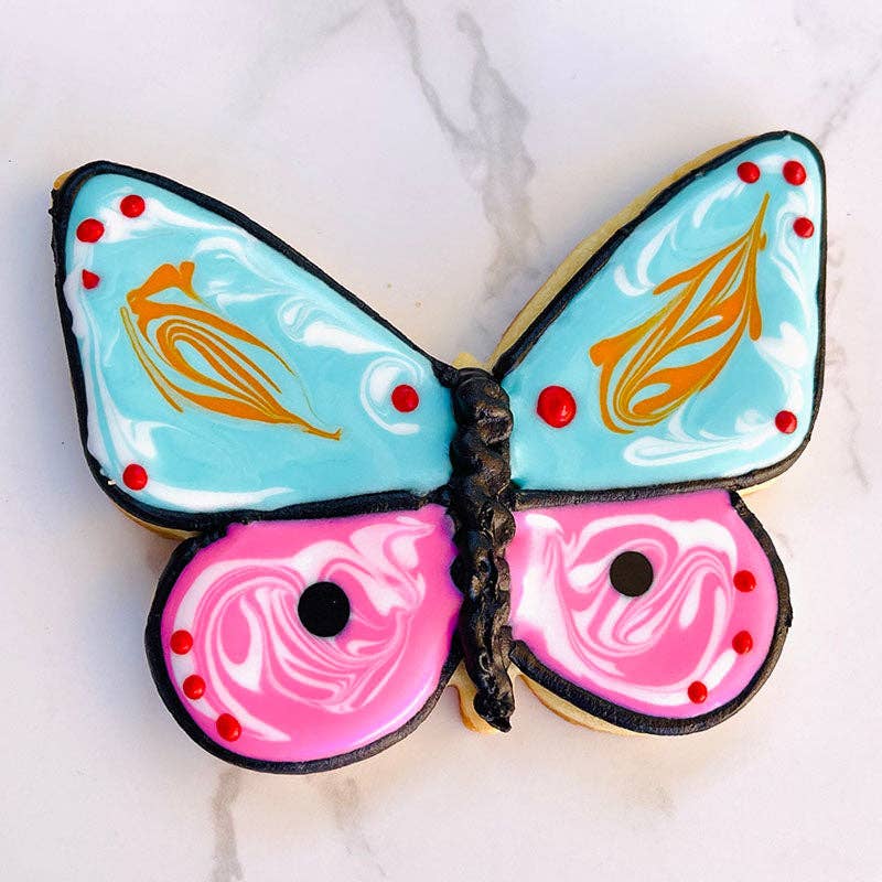 Cute Butterfly Cookie Cutter, 3"- Ann Clark