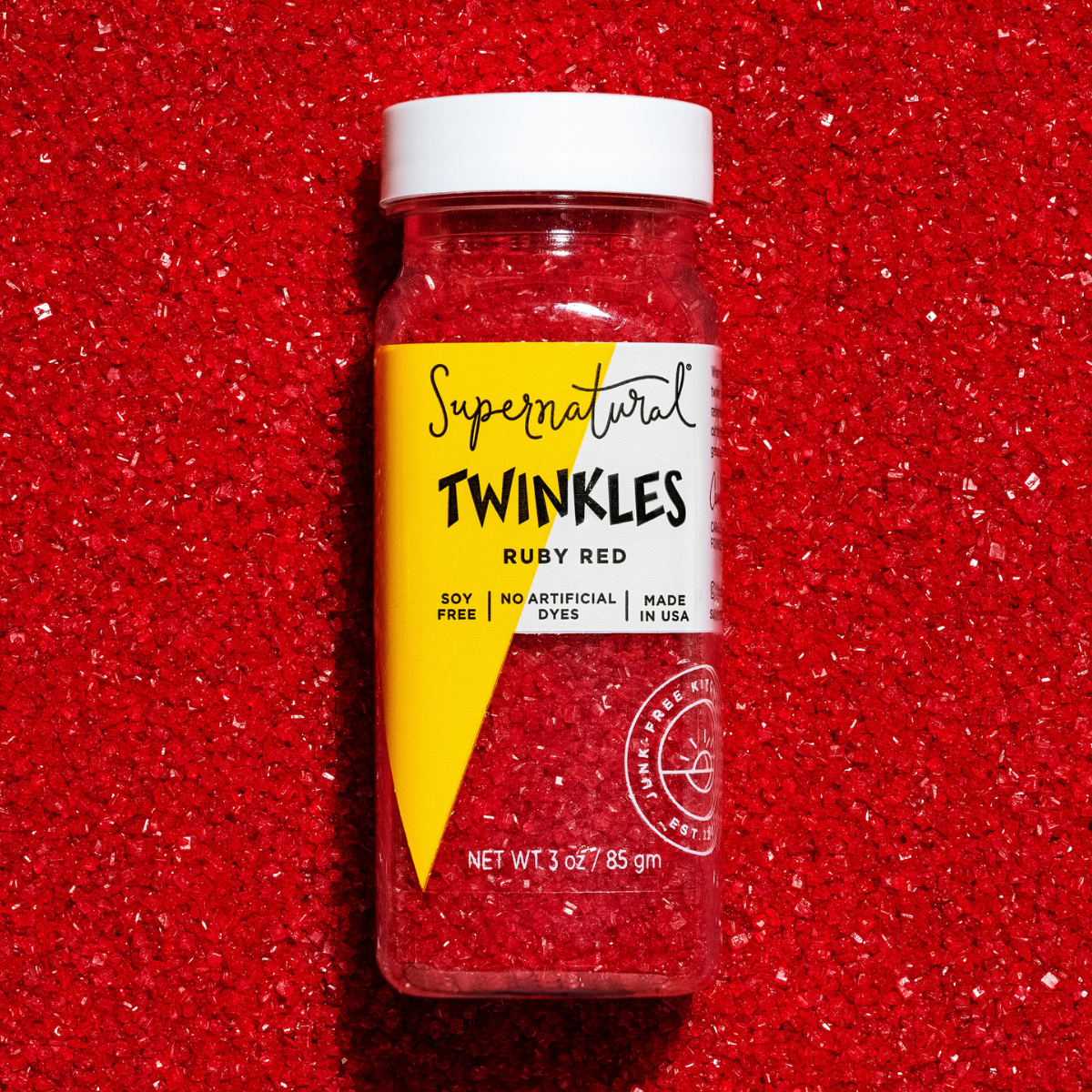 Ruby Red Twinkles Sanding Sugar - Supernatural