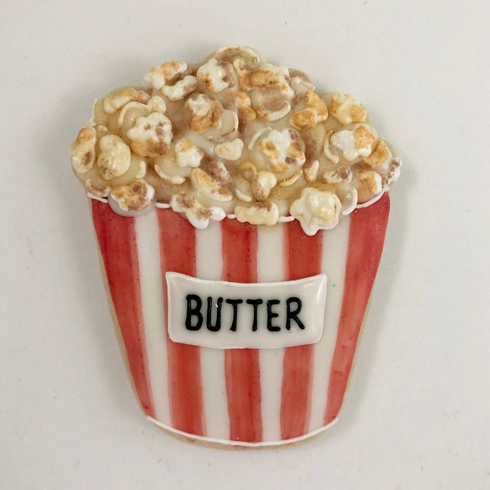 Popcorn Cookie Cutter, 3.75"