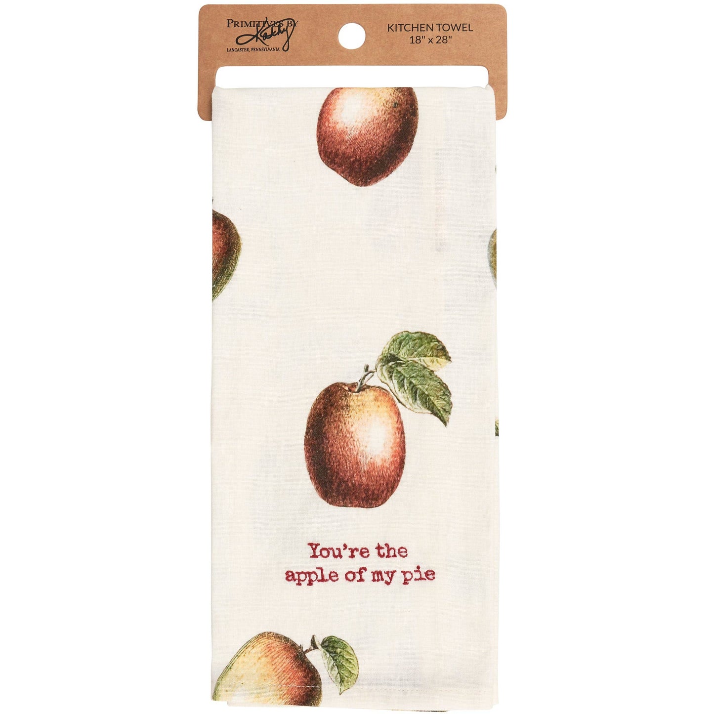 Primitives by Kathy - Apple Pie Kitchen Towel