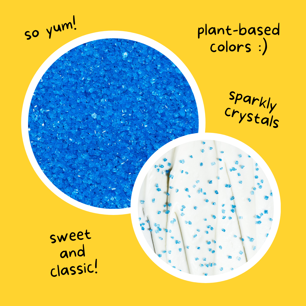 Sapphire Blue Twinkles Sanding Sugar - Supernatural