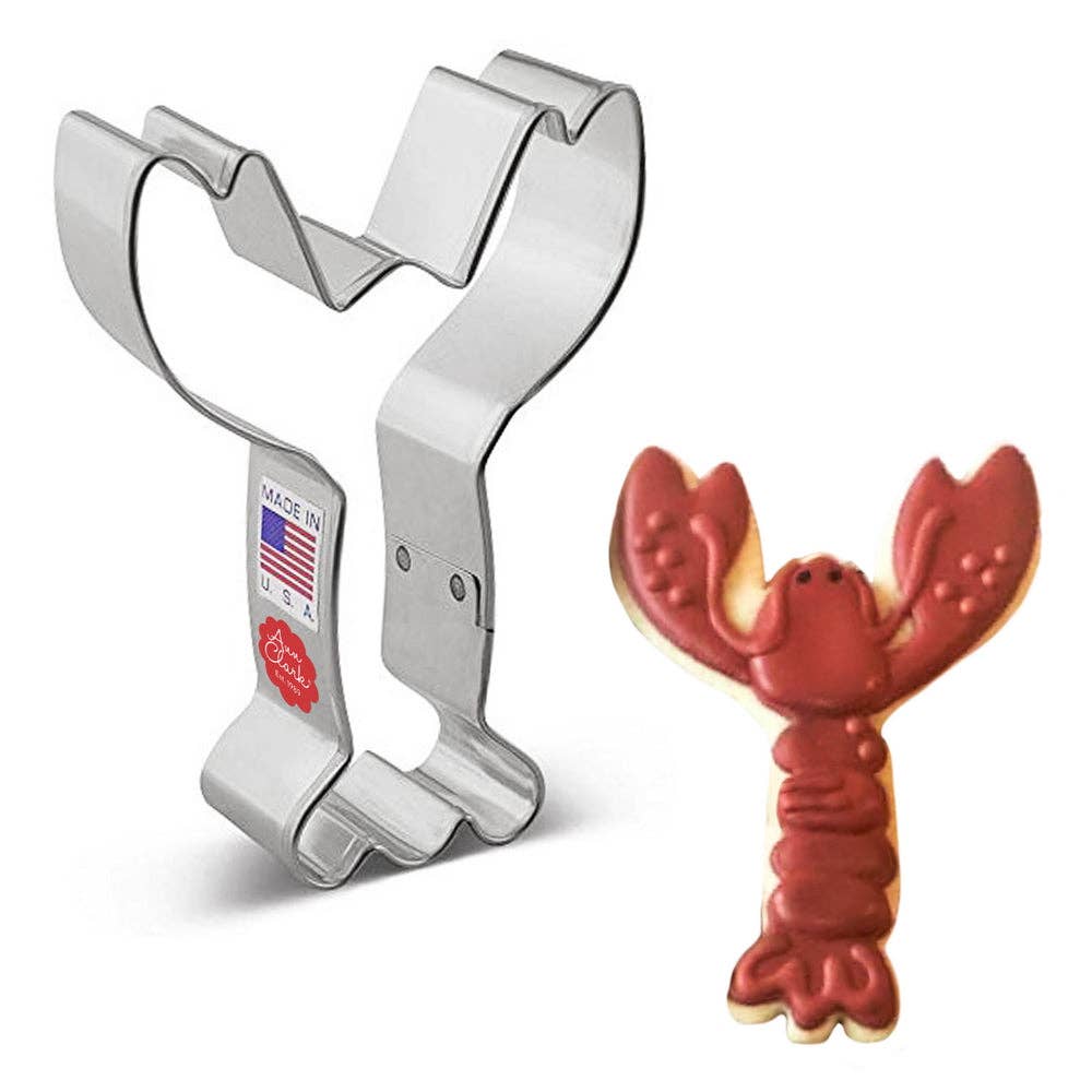 Lobster/Crawfish Cookie Cutter, 4"- Ann Clark