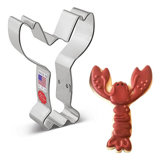 Lobster/Crawfish Cookie Cutter, 4"- Ann Clark
