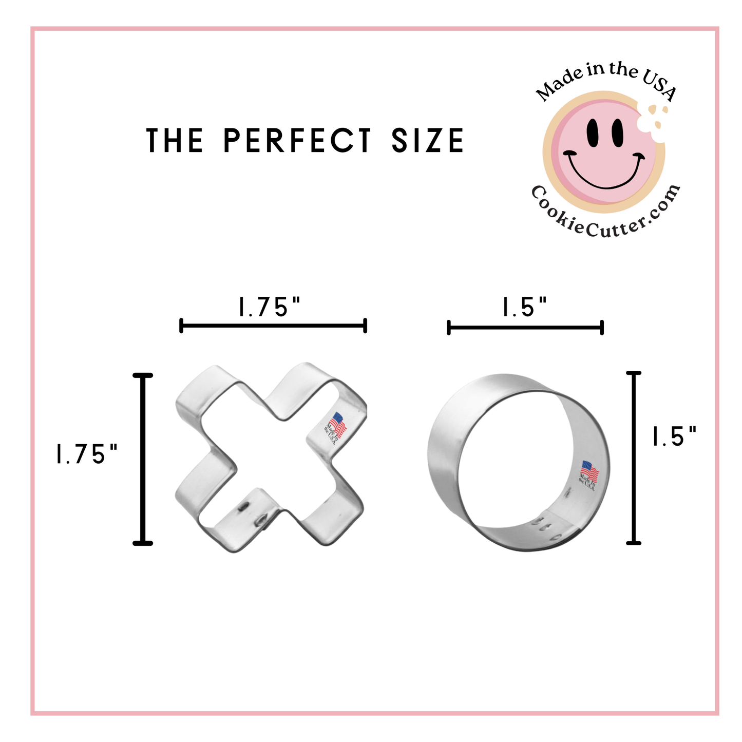 Hugs and Kisses Cookie Cutter Set