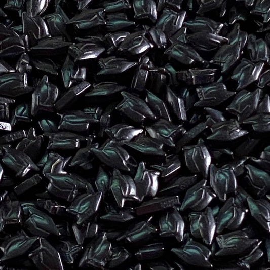 Black Graduation Cap Candy Sprinkles- 2 ounces