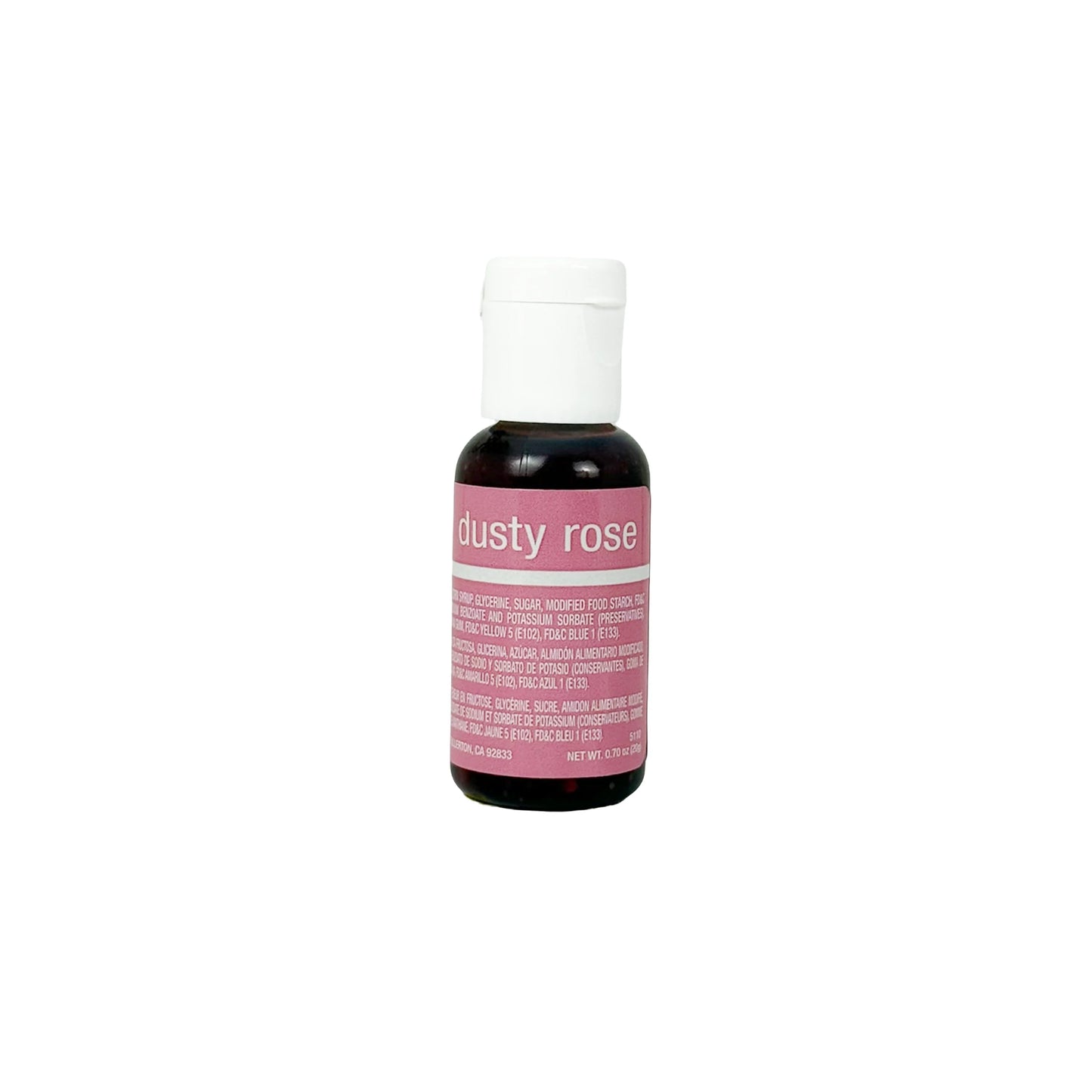 Dusty Rose, .7 oz Chefmaster Liqua-gel Food Coloring