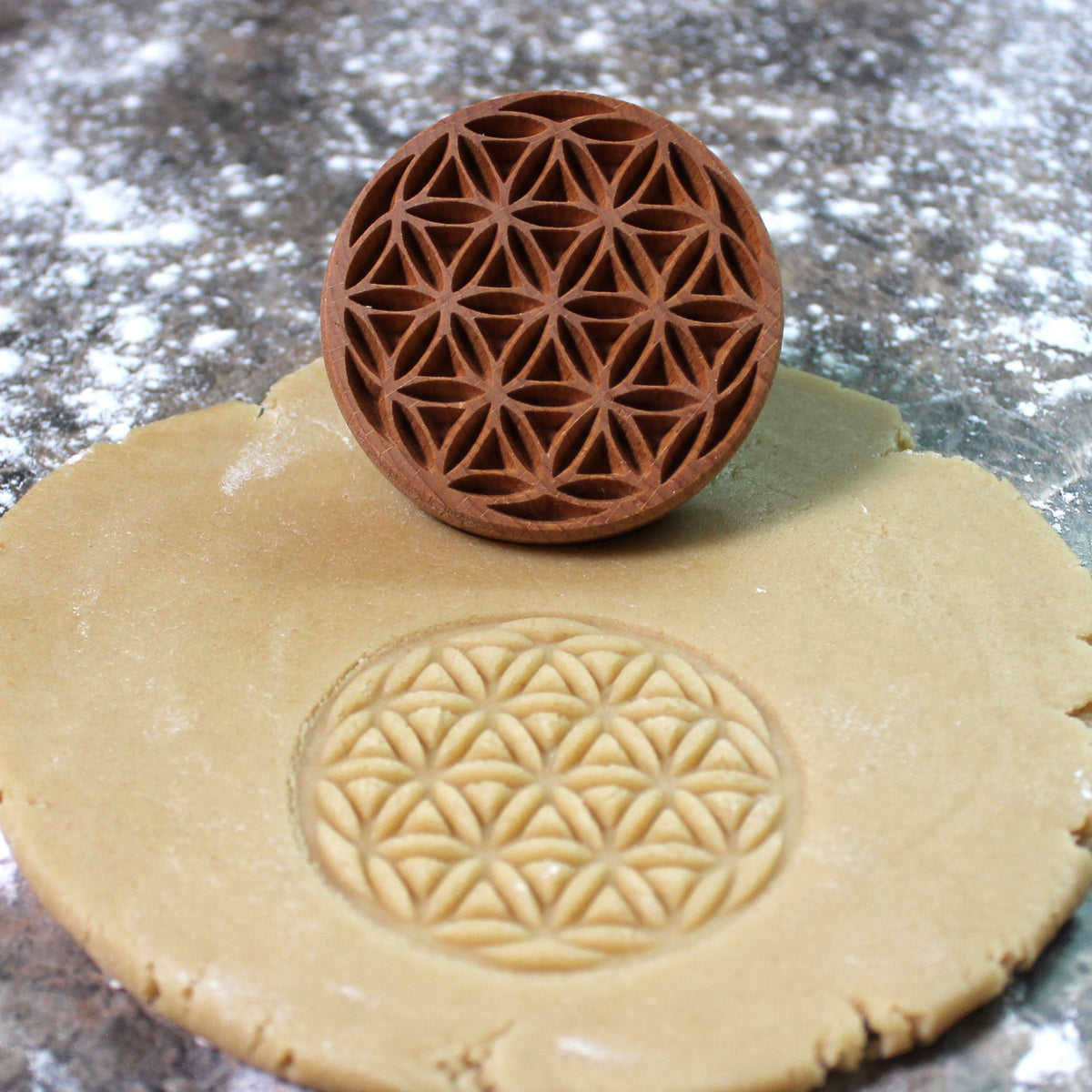 Seed of Life Cookie Stamp - Fun Food Tools