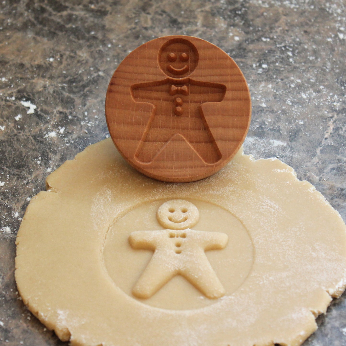 Gingerbread Man Cookie Stamp - Fun Food Tools