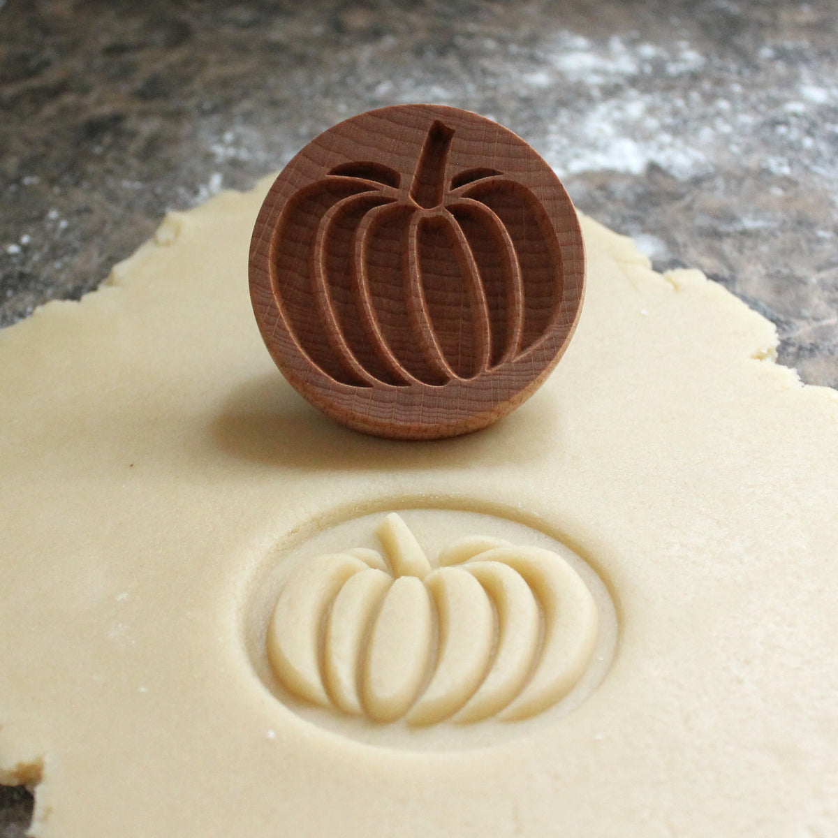 Pumpkin Cookie Stamp - Fun Food Tools