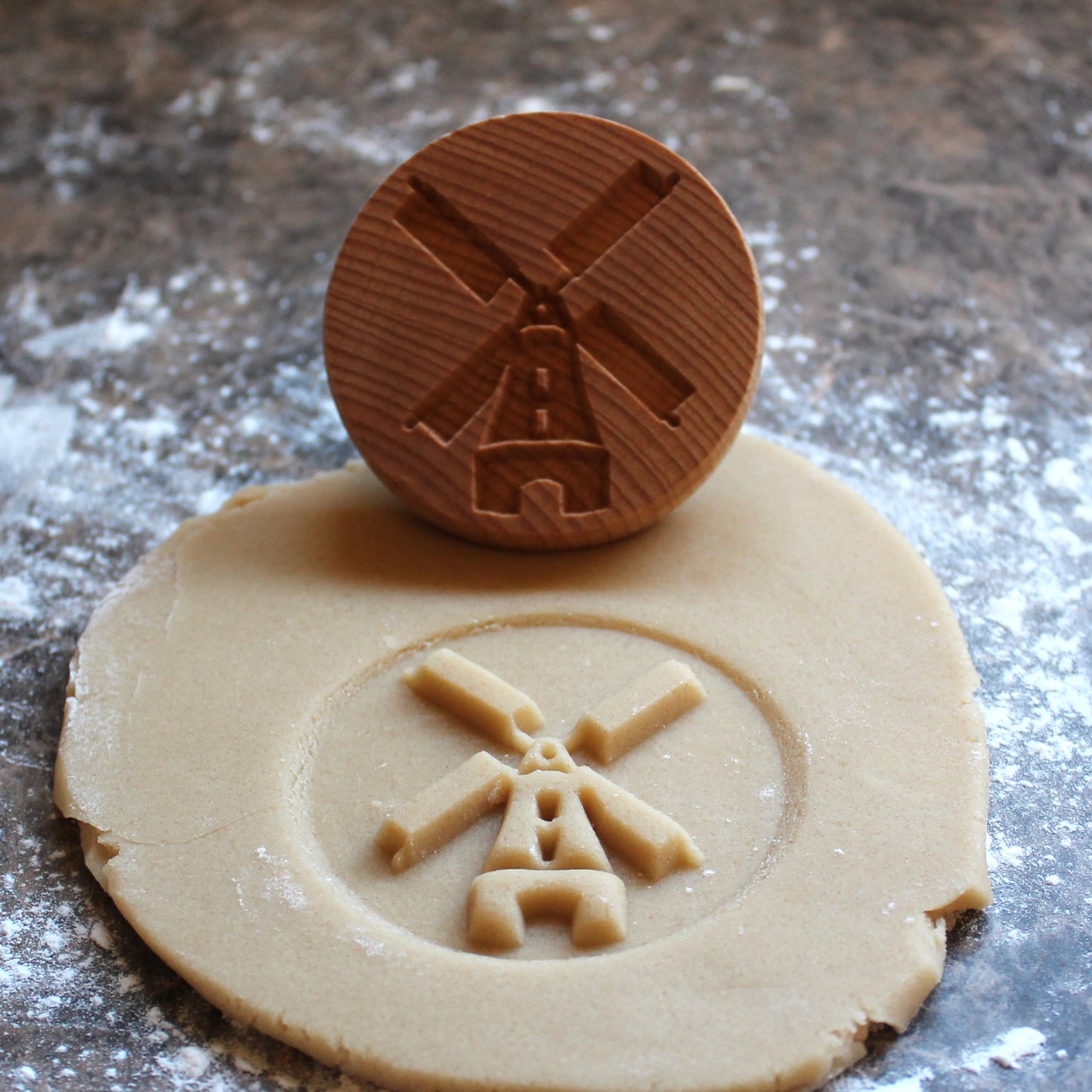Windmill Cookie Stamp - Fun Food Tools