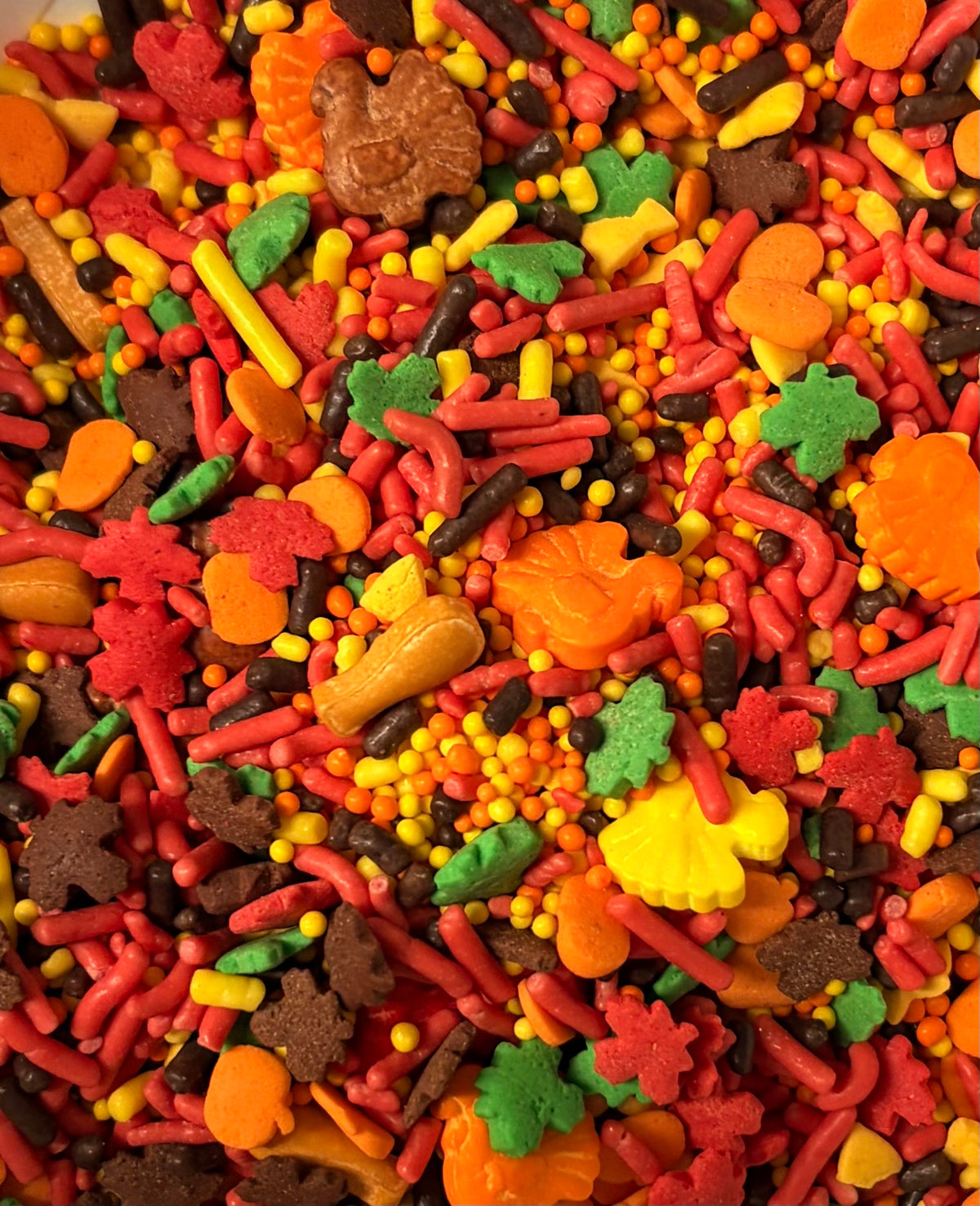 Gobblefetti Sprinkle Mix, 4 ounce bottle