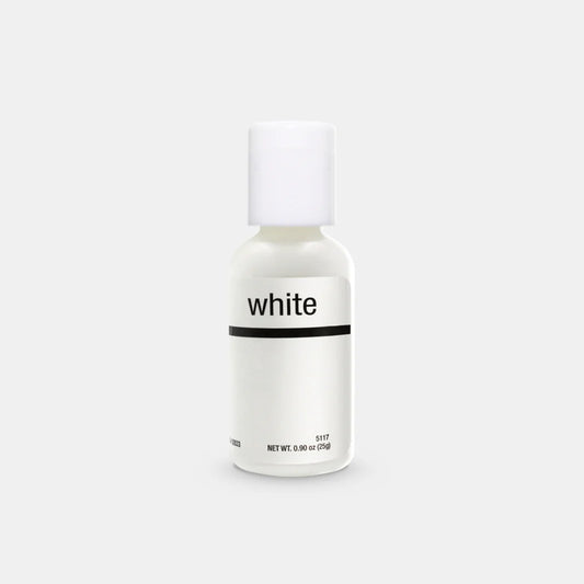 White, .7 oz- Chefmaster Liqua-gel Food Coloring