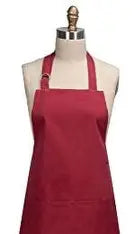 Red Apron, 100% Cotton- Kay Dee Designs