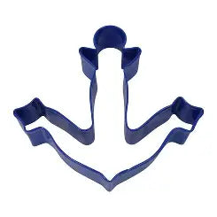 Anchor Cookie Cutter, Blue Polyresin, 4.5"- R&M