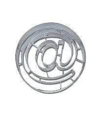 @ Symbol with Embossed Details Cookie Cutter, 2.75"- Stadter