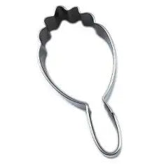 Small Hand Mirror Cookie Cutter, 3.25"
