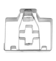 Medical Bag with Embossed Details Cookie Cutter, 1.5"- Stadter