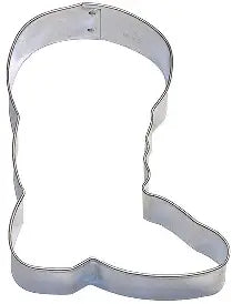 Santa Boot Cookie Cutter, 4"