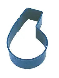 Number 6 Cookie Cutter, Blue Polyresin, 3"- R&M