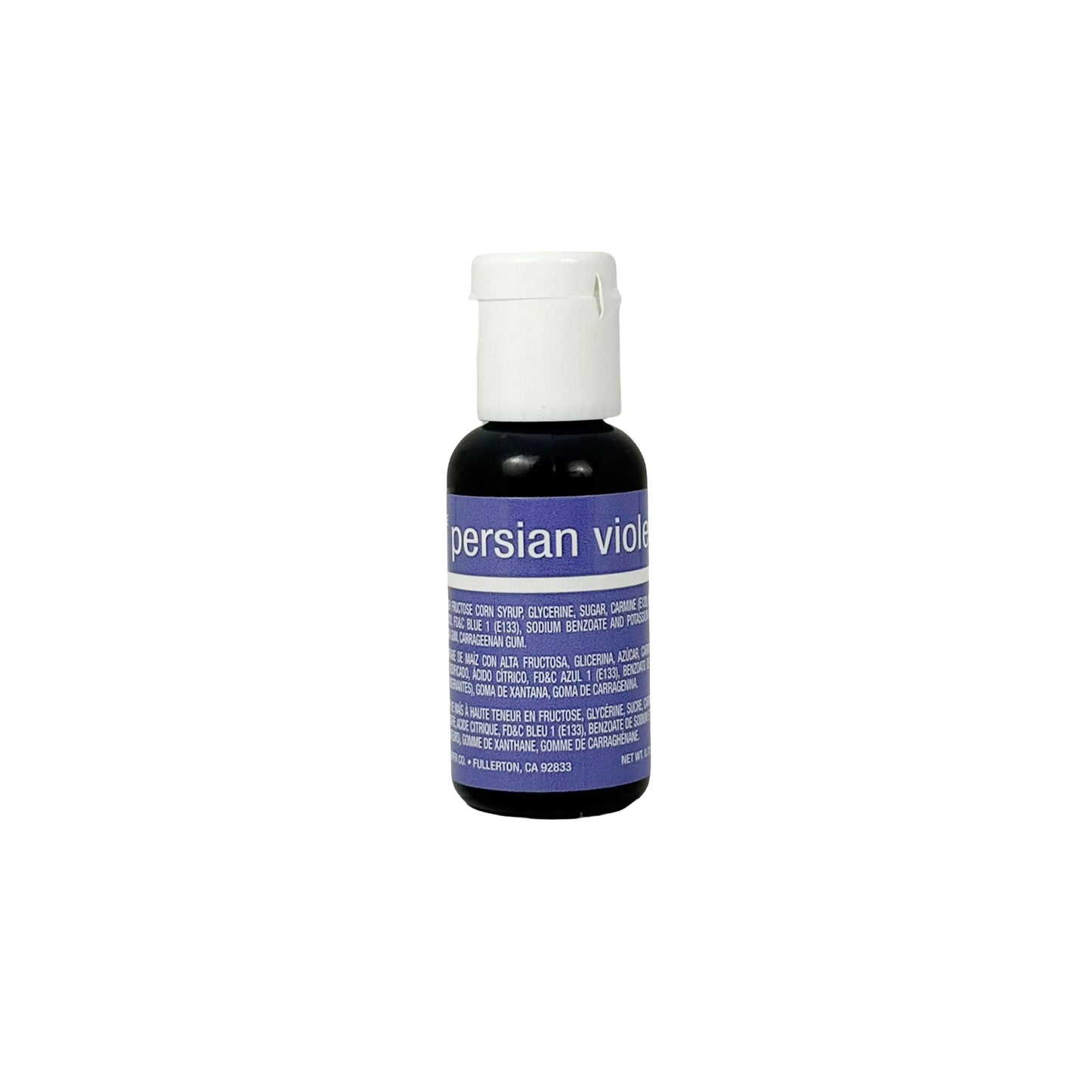 Persian Violet, .7 oz- Chefmaster Liqua-gel Food Coloring