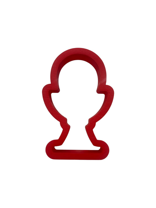 Host and Chalice Cookie Cutter, Plastic, 4"