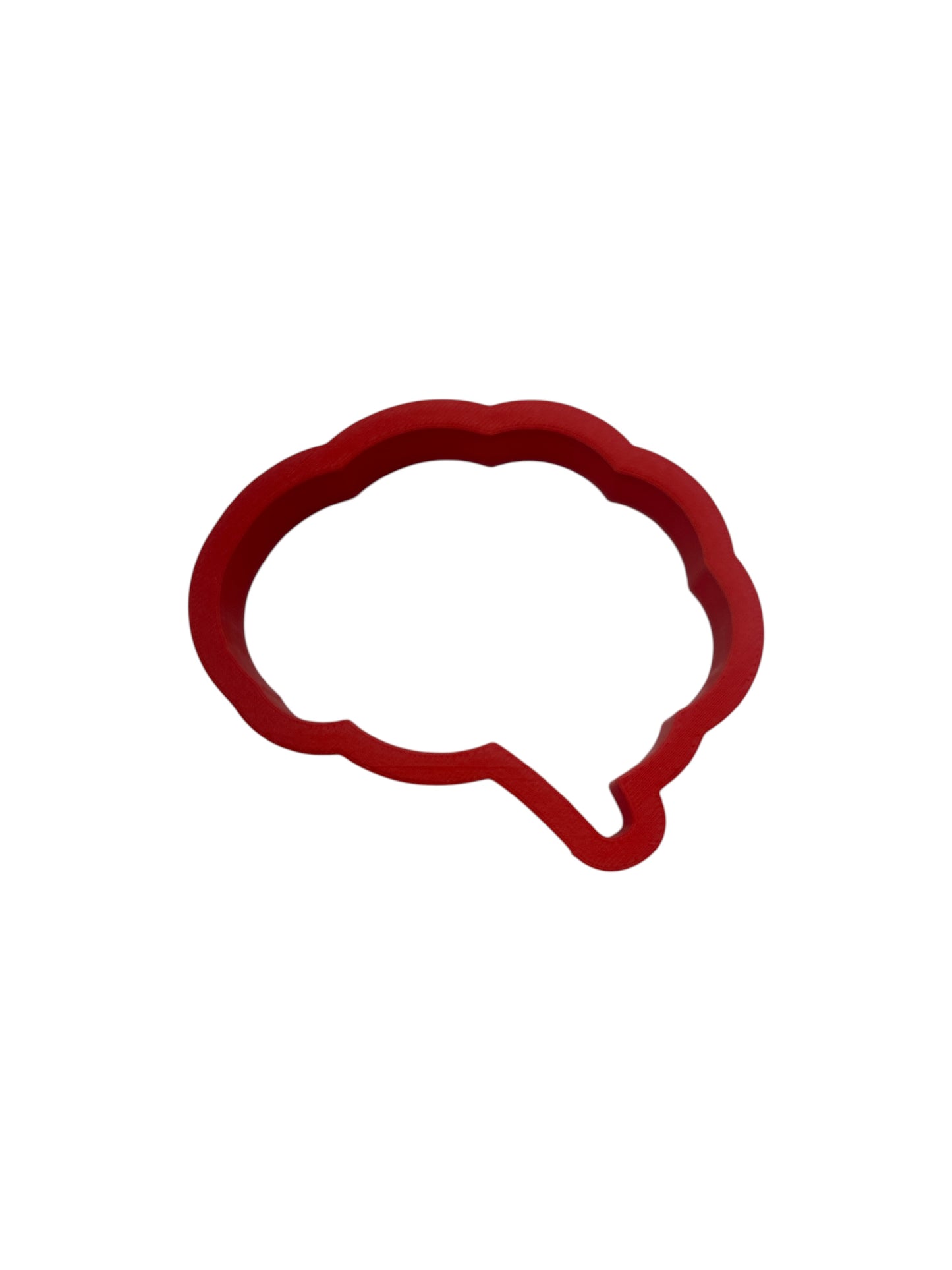Brain Cookie Cutter, Plastic, 3.25"