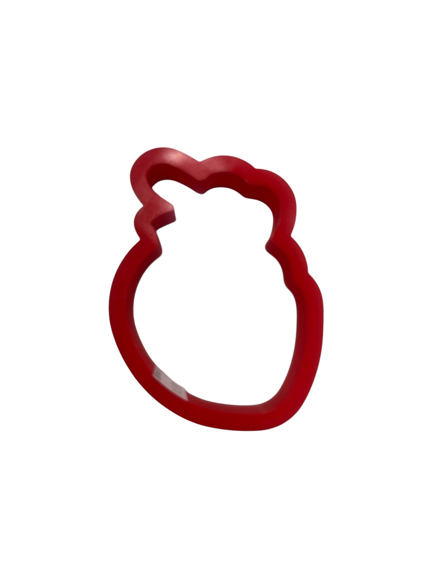 Anatomical Heart Cookie Cutter, Plastic, 4"