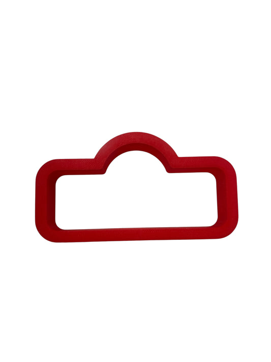 Street Sign Cookie Cutter, Plastic, 2"x 4"