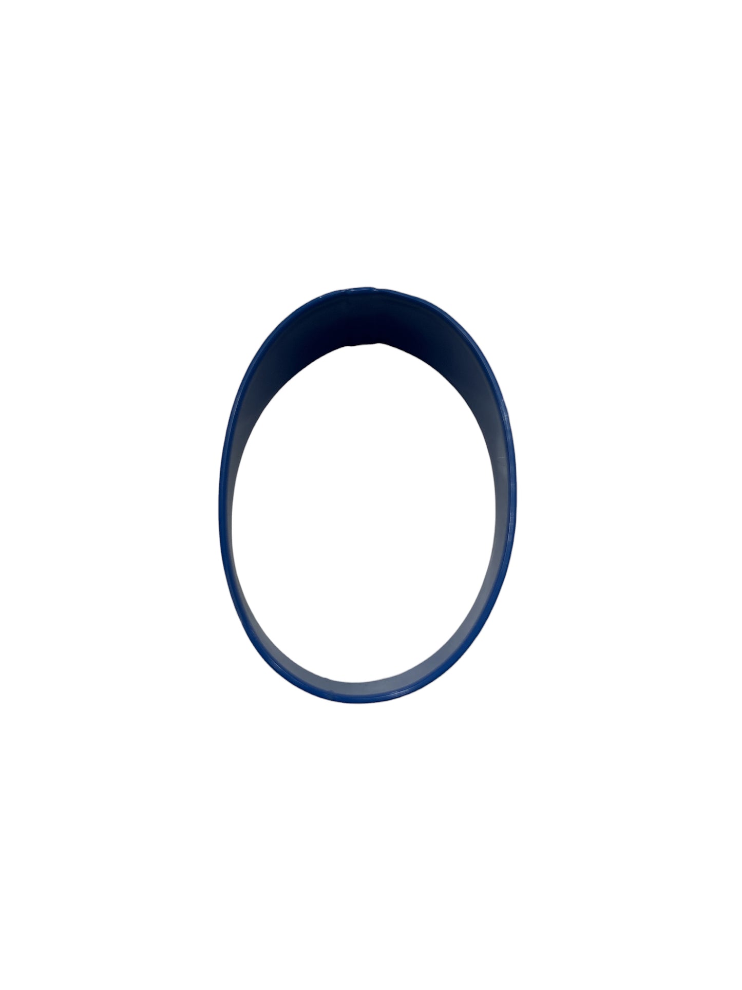 Number 0 Cookie Cutter, Blue Polyresin, 3"- R&M