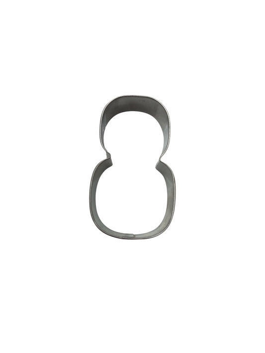 Number 8 Cookie Cutter 3.25"- Ann Clark