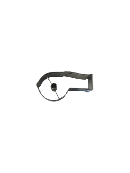 Whistle Cookie Cutter with Embossed Details, 2.5"- Birkmann