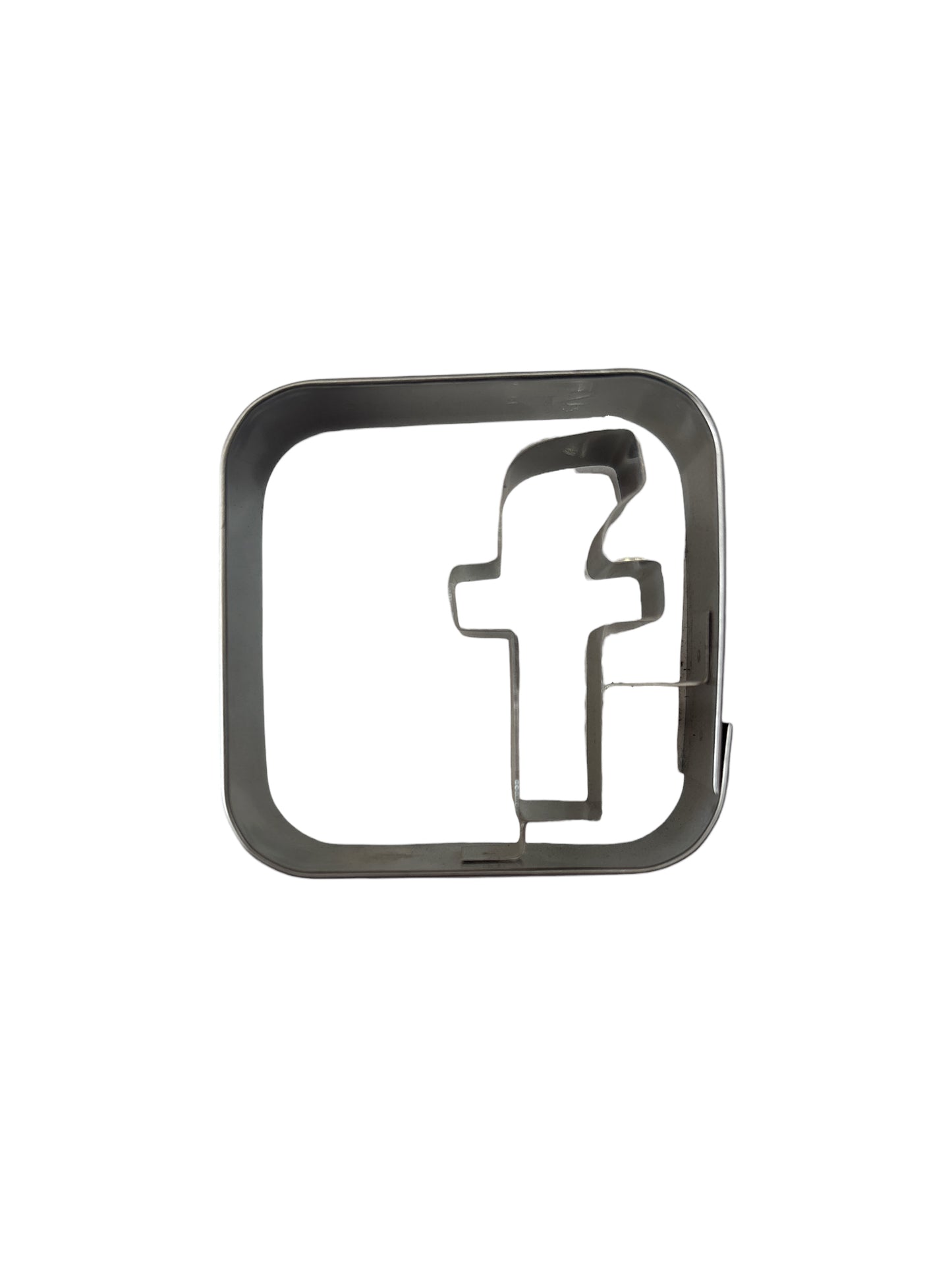 Facebook App Cookie Cutter with Embossed Details, 2"- Stadter
