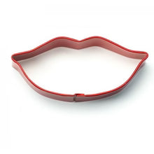 Lips Cookie Cutter, Red Polyresin, 3.5"- R&M