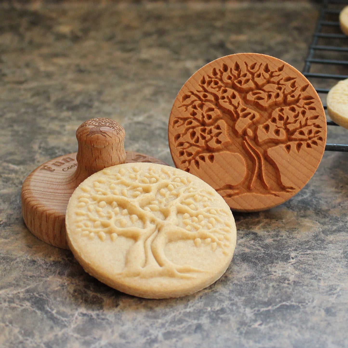 Tree Cookie Stamp - Fun Food Tools