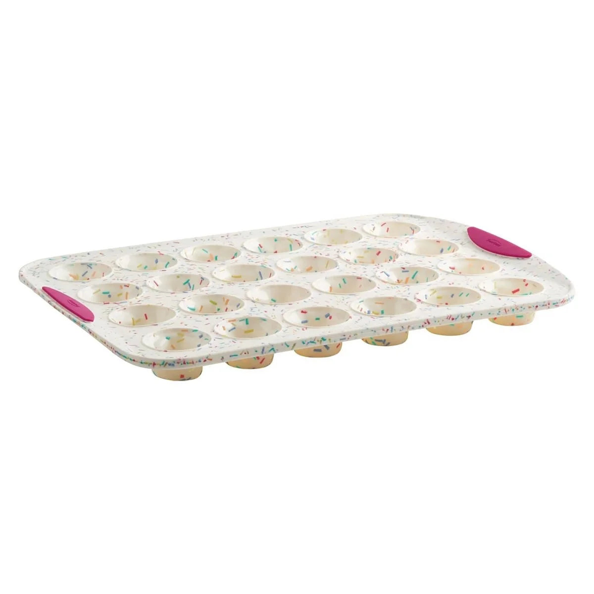 24 Mini Cupcake Pan, Silicone- Trudeau