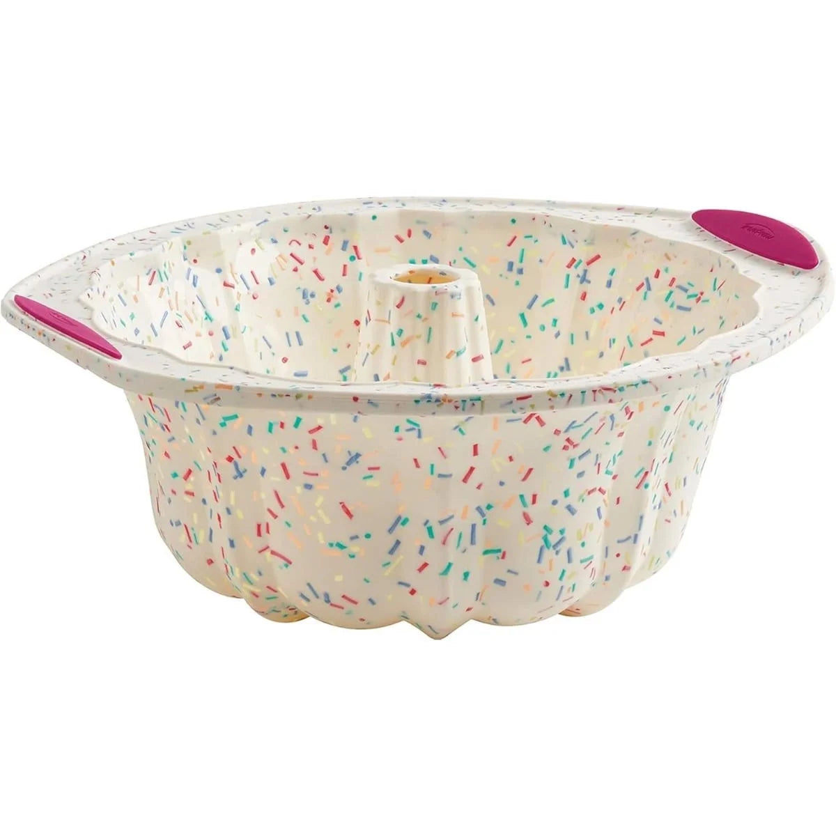 Fluted Cake Pan, Silicone- Trudeau