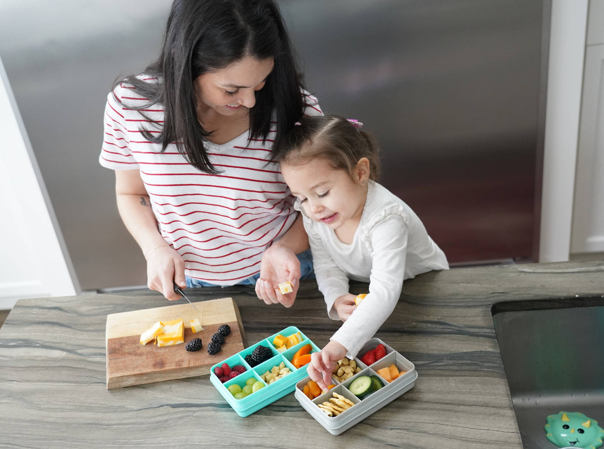 melii Mini Snackle Box - 6 Compartment
