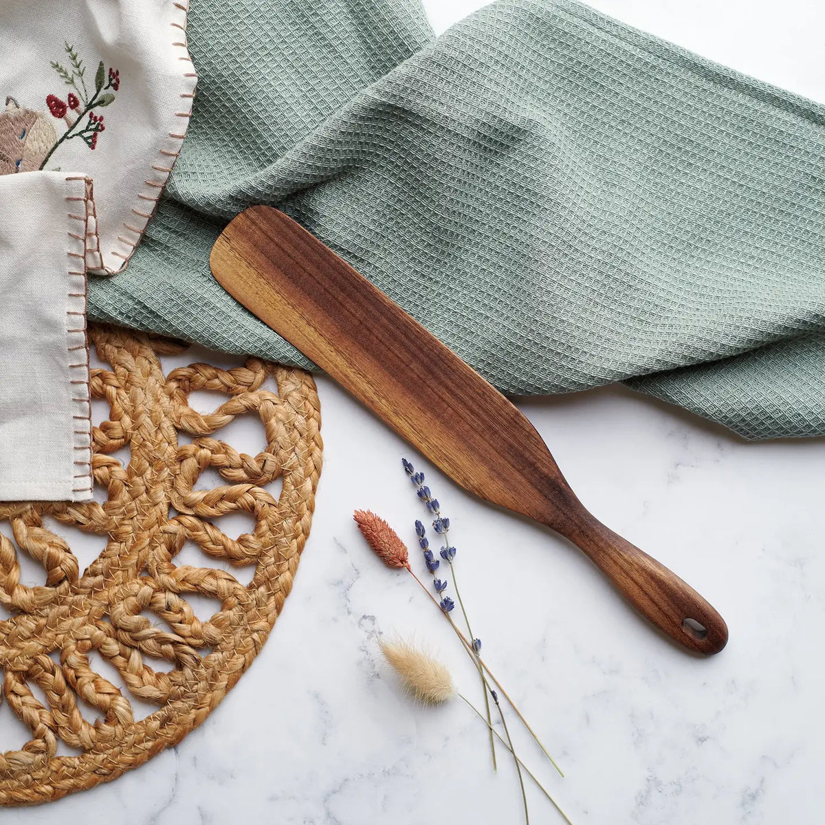 Narrow Wooden Spatula- Primitives by Kathy