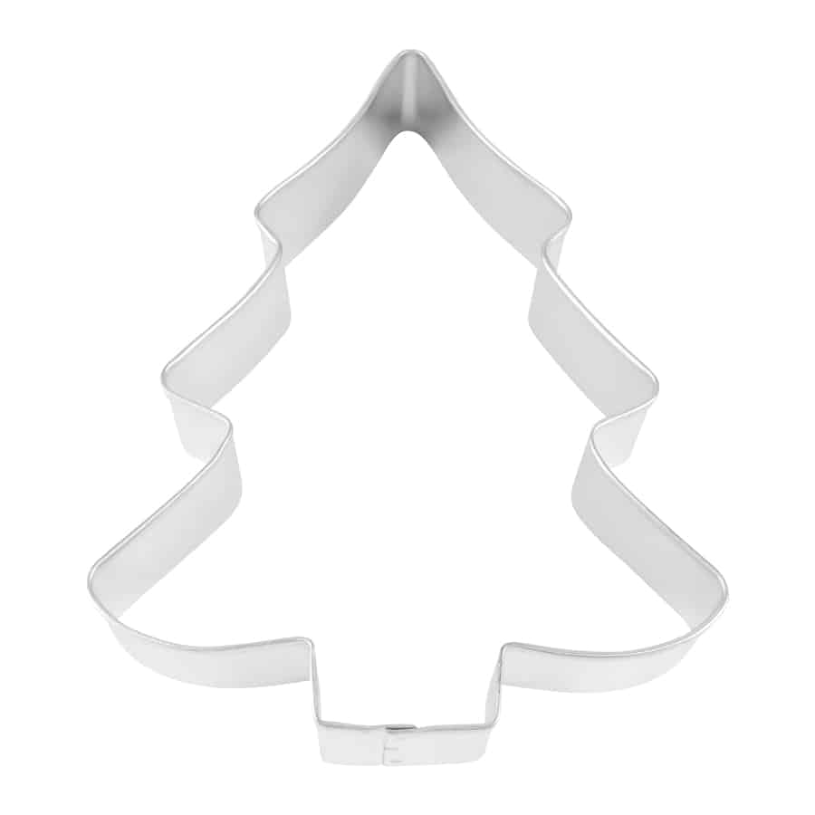 Snow Covered Tree Cookie Cutter, 5"- R&M International