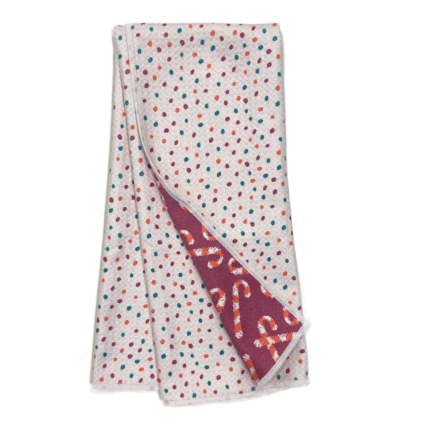 Candy Cane Anywhere Towel - Once Again Home Co.