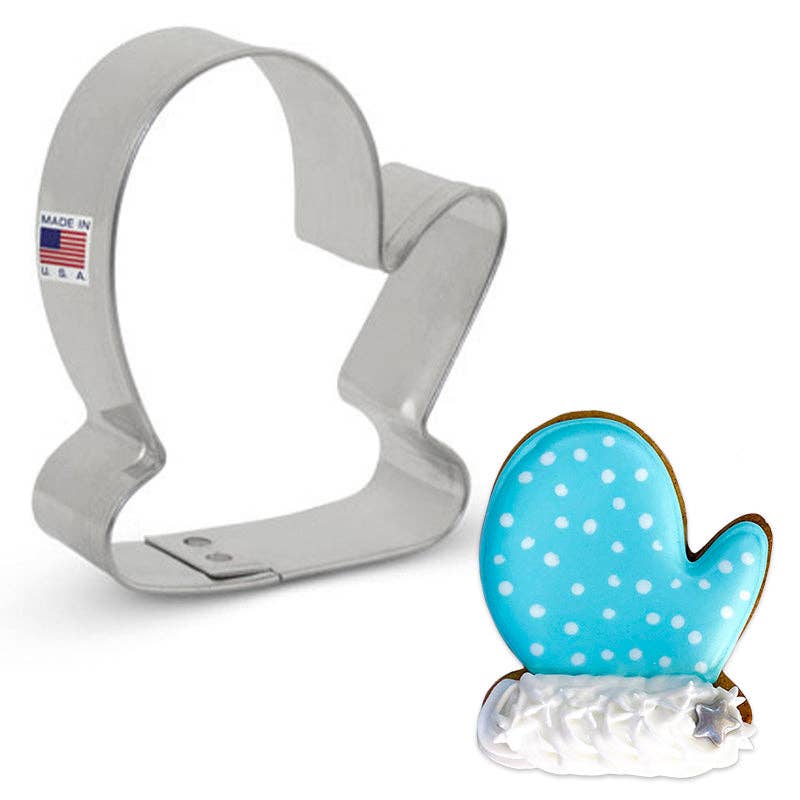 Mini Mitten Cookie Cutter 2.25" - Ann Clark