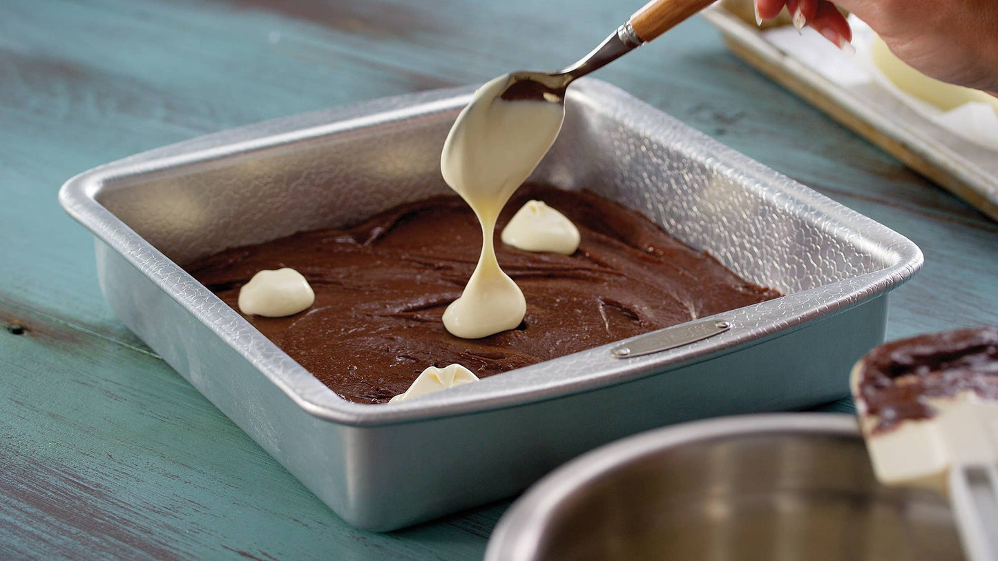 9” Aluminum Square Cake Pan - Doughmakers
