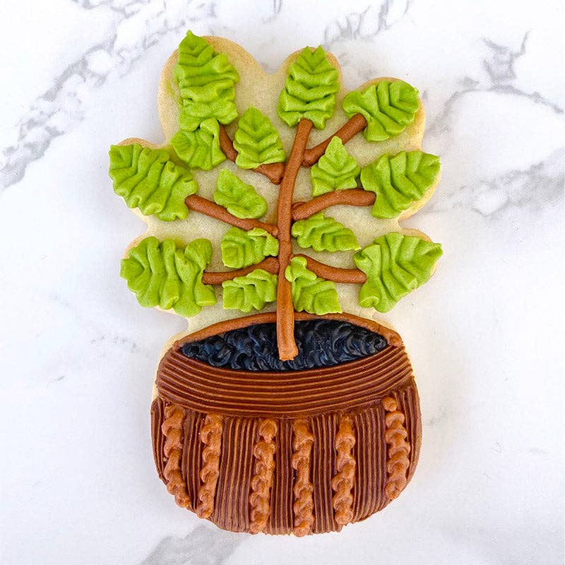 Ann Clark - Fiddle Leaf Fig Cookie Cutter, 4"