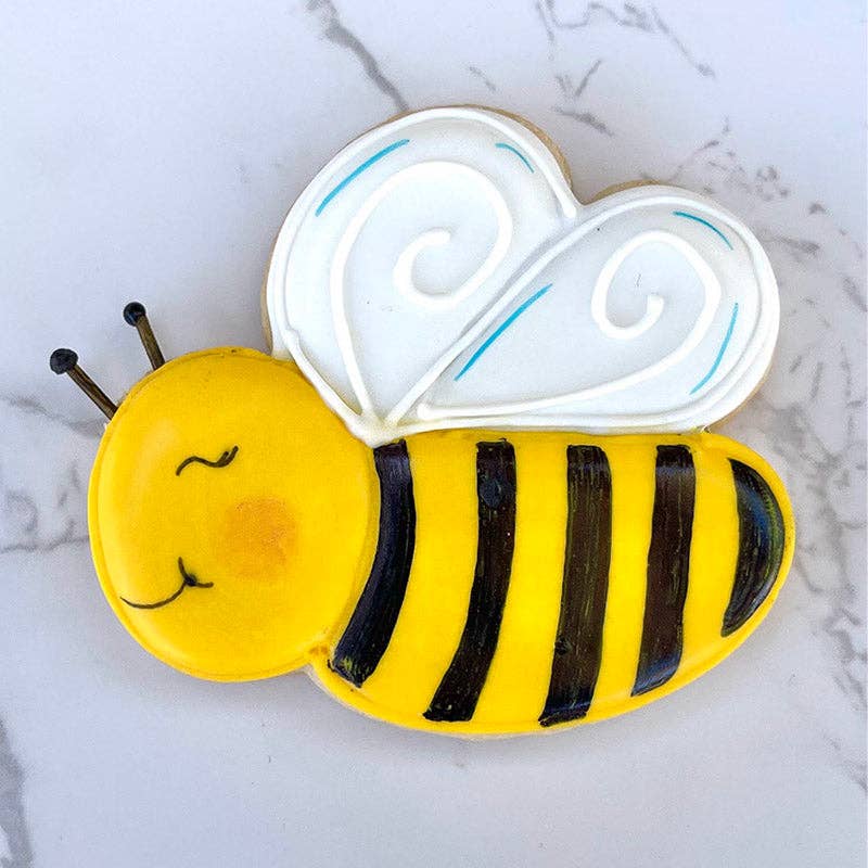 Cute Bee Cookie Cutter, 3"- Ann Clark