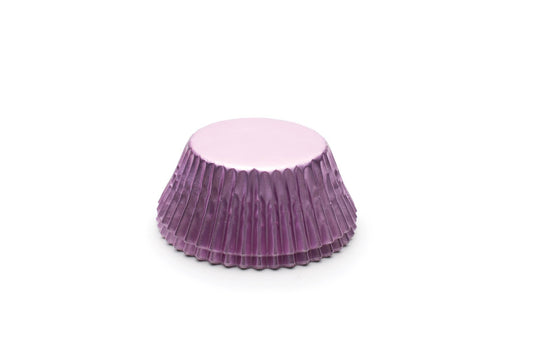 Light Pink Foil Cupcake Liners, 32 count, 3.25" - Fox Run