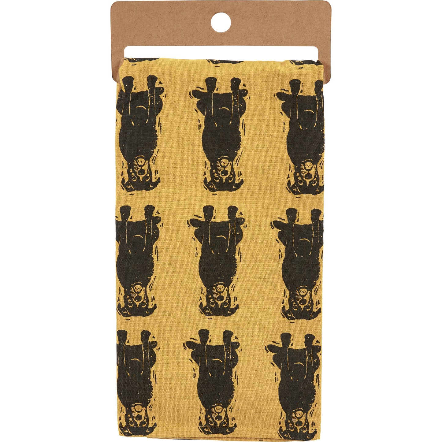 Love And A Boxer Kitchen Towel - Primitives by Kathy